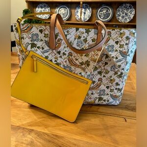 Tori Burch Blake Printed Tote new with tags